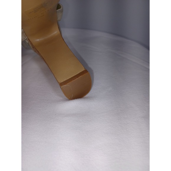 Nine‎ West Shoes Womens Size 8.5 NWIntuitive Platform Sandals Cork Heel - Picture 9 of 11